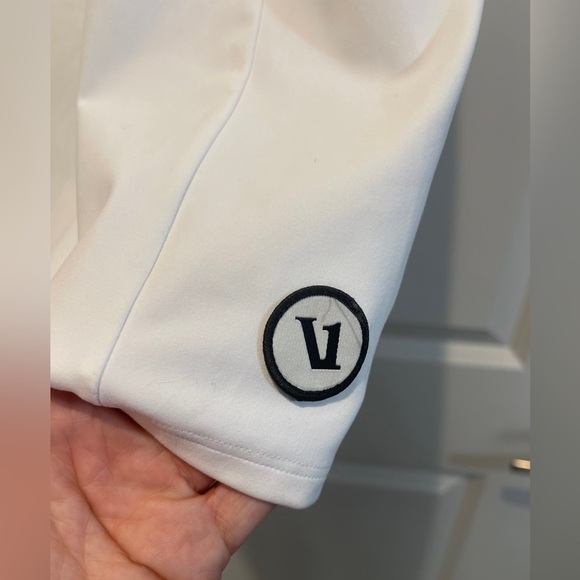 Vuori White Tennis Dress w/ Built-In Shorts Size Medium - Picture 3 of 9